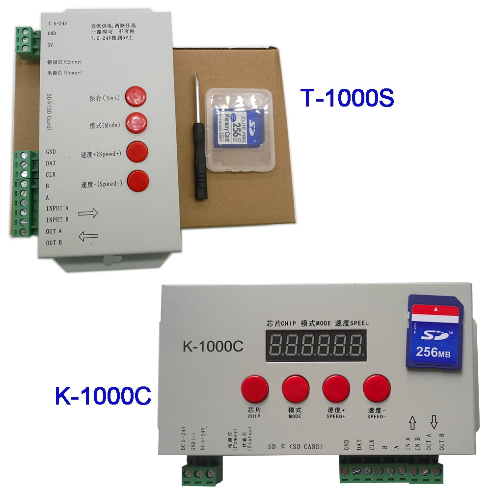 K-1000C LED 2048 ȼ α׷ Ʈѷ DC5-24V, T-1000..